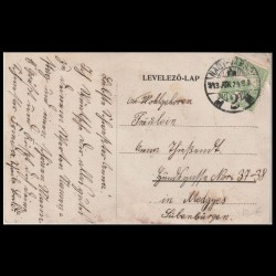 Carte poștală veche Oradea – Körös-híd (Pod peste Cris) – 1913