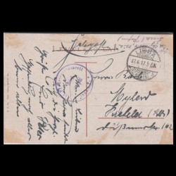 Carte poștală veche Oradea – Körös-híd a Ref. Templommal (Pod peste Cr