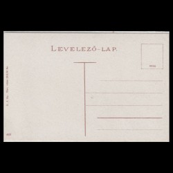 Carte poștală veche Oradea – Emke Kávézó "Pannónia Szálló" (Cafenea Em