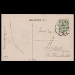 Carte poștală veche Oradea – Ponyár Palota / Rimanóczy Szálloda (Palat