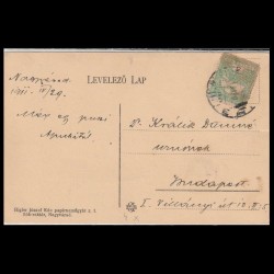 Carte poștală veche Oradea – Püspöki Rezidencia (Resedinta Episcopala) – 1911