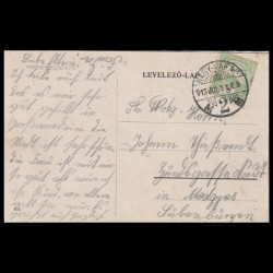 Carte poștală veche Oradea – Szécsényi-Tér Kioszk (Piata Szécsényi Chi