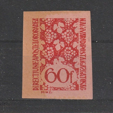 60 Filler DirectiuneaPostelorOrdea (NagyváradiPostaIgazgatóság)