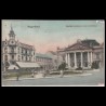 Carte poștală veche Oradea – Szigligeti Szinház az Emke Kávézóval (Teatrul Szigligeti cu Cafeneaua Emke) – 1911