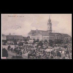 Carte poștală veche Oradea – Szent László-tér (Piata Sfantului Ladisla