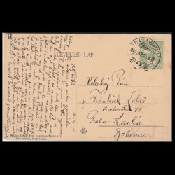 Carte poștală veche Oradea – Törvényszéki Palota (Palatul Tribunalului