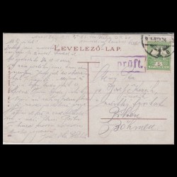 Carte poștală veche Oradea – Piata Bémer – 1915