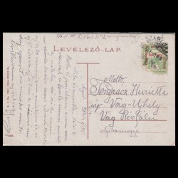 Carte poștală veche Oradea – Piata Bémer (cu Primaria in Spate) – 1915