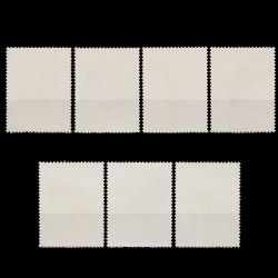 Lepke V (Fluturi  V) LP3636-3642 Ungaria 1984