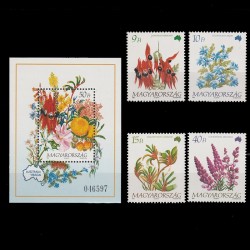 Földrészek virágai-Ausztrália (Flora Australia) LP4172-4176 Ungaria 19