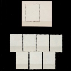 200 éves a Ballonrepülés (200 ani  de Zbor cu Balonul) LP3563-3570 Ung