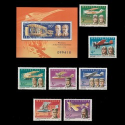 75 éves a Motoros Repülés (75 ani de Zbor cu Motor) LP3256-3263 Ungari