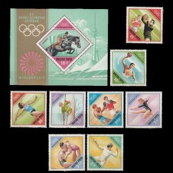 Olimpia - München (Olimpiada Munchen) LP2788-2796 Ungaria 1972