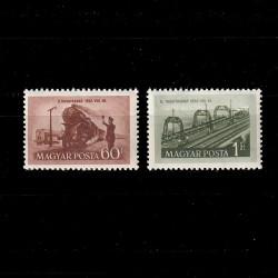 Vasutnap (Ziua Feroviara) LP1321-1322 Ungaria 1922