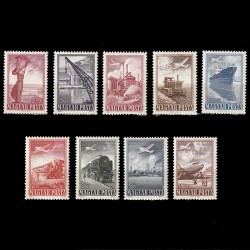 Repülő V (Aviatie V) LP1176-1184 Ungaria 1950