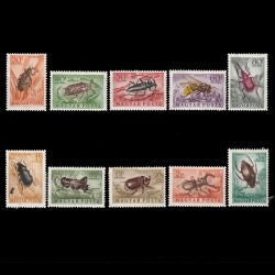Rovarok (Insecte) LP1414-1423 Ungaria 1954