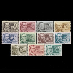 Tudósok (Oameni de Stiinta) LP1458-1468 Ungaria 1954