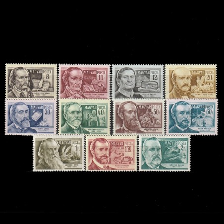 Tudósok (Oameni de Stiinta) LP1458-1468 Ungaria 1954