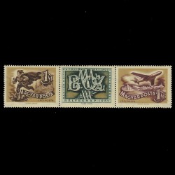 Bélyegnap 30 (Ziua Marcii Postale 30) LP1568-1569 Ungaria 1957