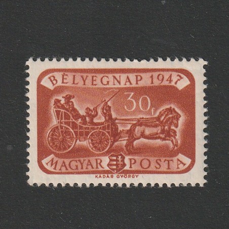 Bélyegnap 20. (Ziua Marcii Postale 20.) LP1047 Ungaria 1947