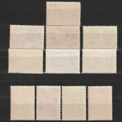 Centenárium (Centenarul) LP1048-1058 Ungaria 1948