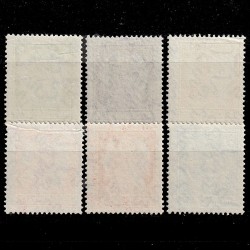 Szent István I-II (Sfantul Stefan I-II) LP486-491 Ungaria 1928