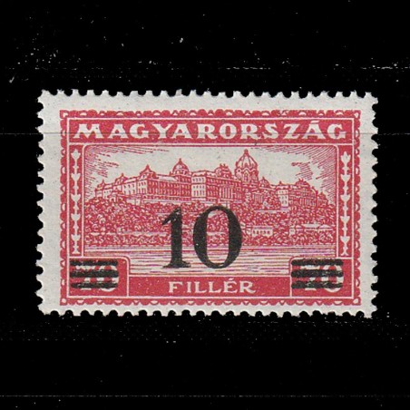 Kisegitő Bélyeg (Timbru de Ajutor) LP534 Ungaria 1933