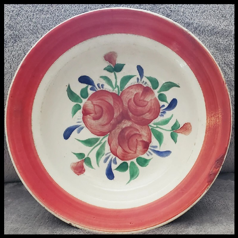 Farfurie motive florale, decor perete marca neidentificata