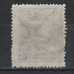 20 Filler Karoly Magyar Kik. Posta - zona Cluj 1919