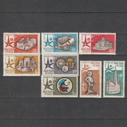 Brussel Világkiállitás (Expozitia Mondiala Brussel) Serie LP1586-1593